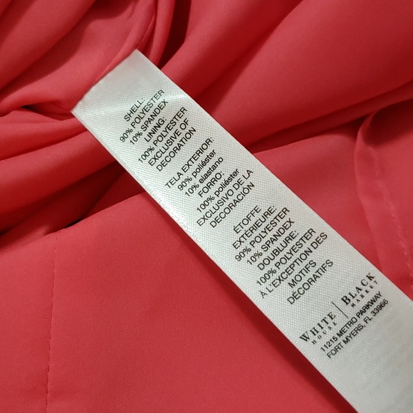 White House Black Market Halter Dress NWOT - Picture 7 of 8